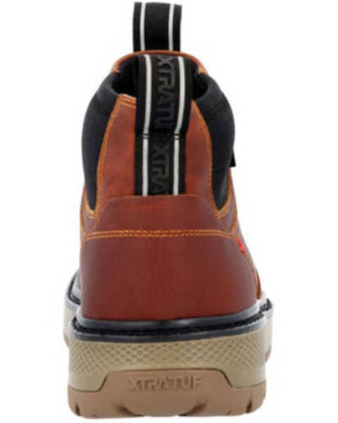 Image #5 - Xtratuf Men's Bristol Bay Chelsea Boots - Round Toe , Orange, hi-res