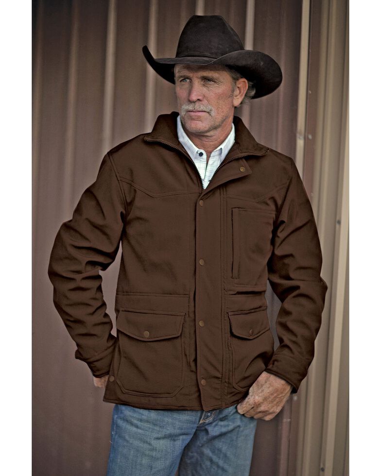 STS Ranchwear Men's Brazos Brown Jacket - Big & Tall - 2XL-3XL | Sheplers