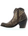 Image #3 - Liberty Black Women's Chloe Leopard Print Braided Fringe Western Booties - Snip Toe, Tan, hi-res
