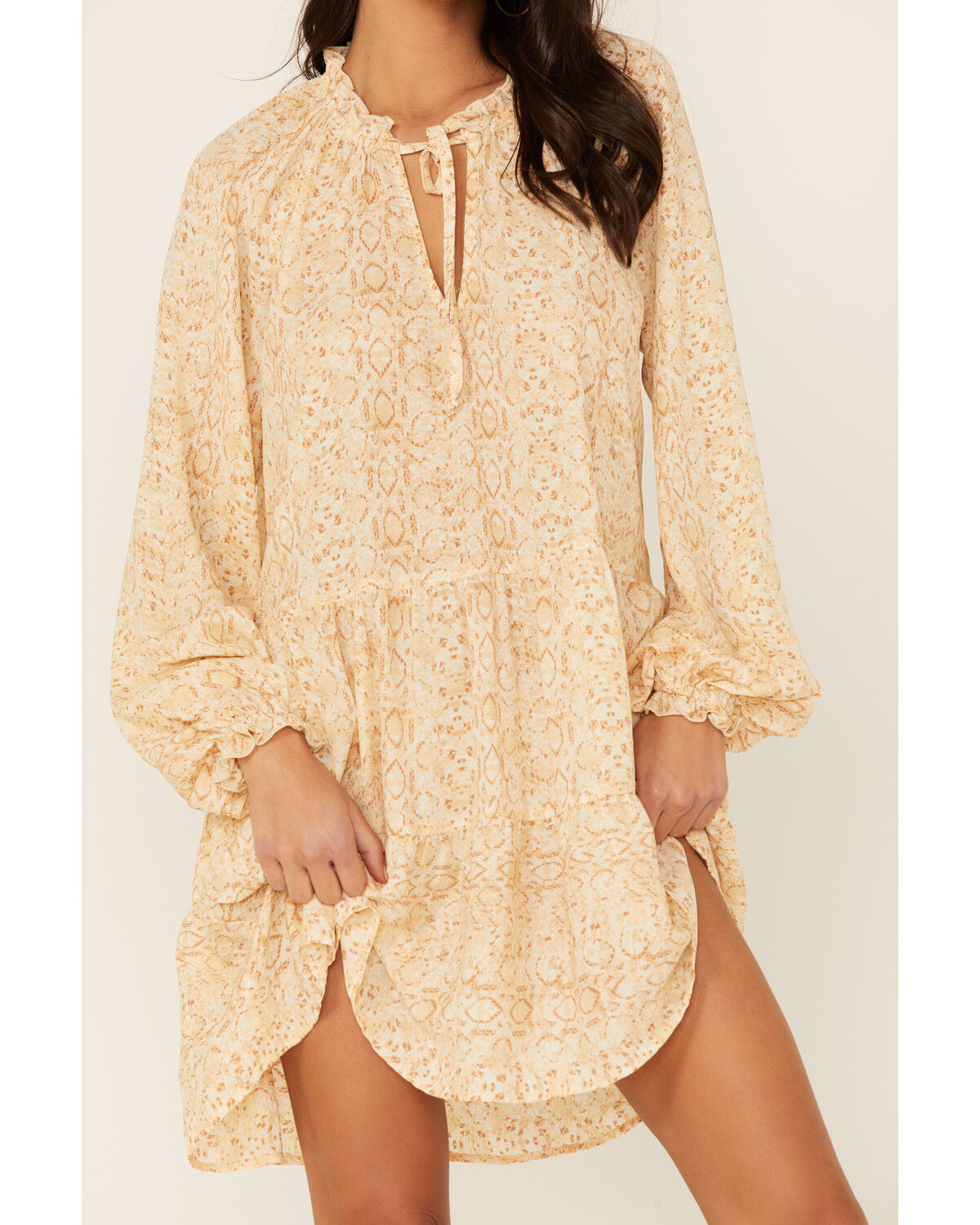 Image #2 - Show Me Your Mumu Multicolored Snake Print Birdie Mini Dress, Multi, hi-res