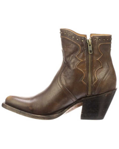 Image #3 - Lucchese Women's Karla Fashion Booties - Round Toe, , hi-res