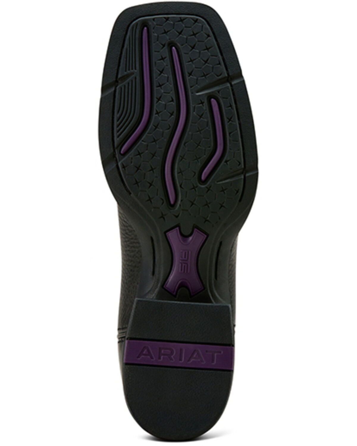 Image #5 - Ariat Women's Round Up Western Boots - Broad Square Toe, Black, hi-res