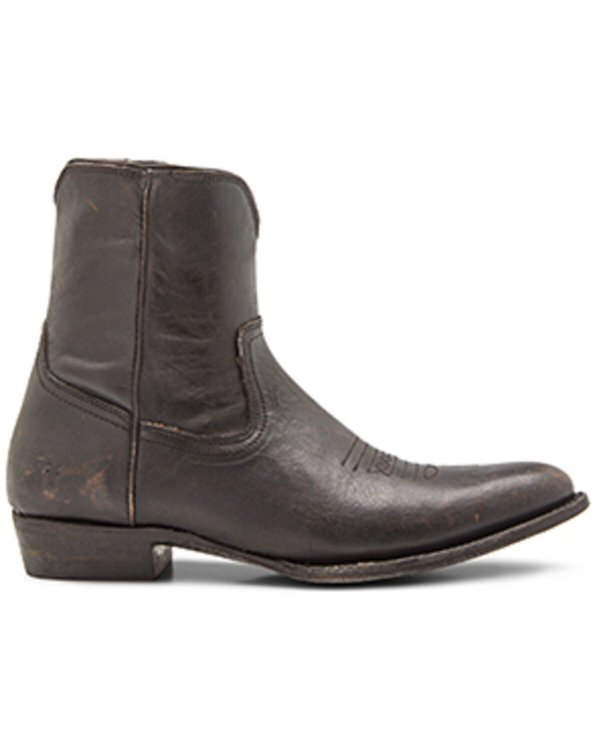 Image #2 - Frye Men's Austin Casual Boots - Round Toe, Black, hi-res