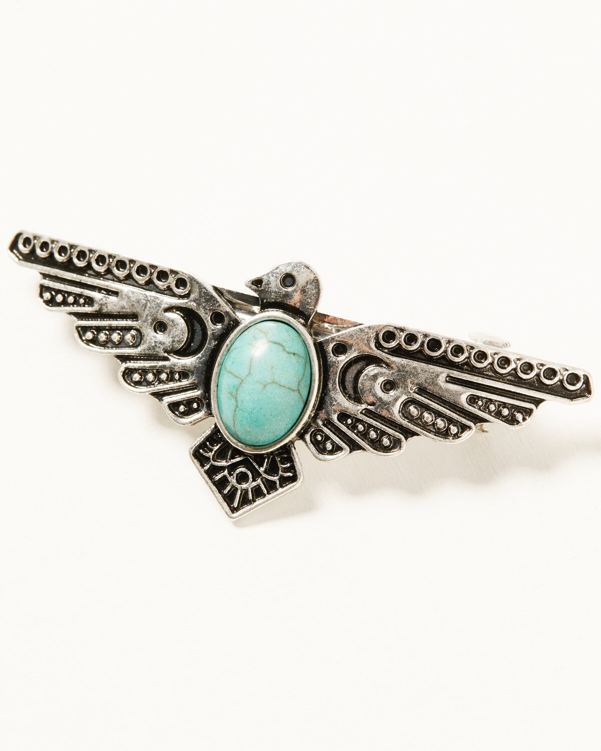 Image #3 - Shyanne Women's Hair Barrettes - 2 Piece, Silver, hi-res