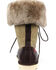 Image #5 - Suberlamb Women's Altai Tumbled Lace-Up Boots - Round Toe , Black Cherry, hi-res