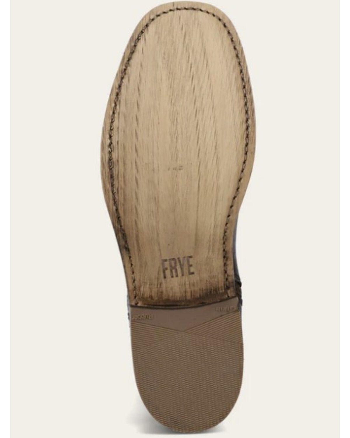 Image #8 - Frye Men's Campus Inside Zip Ankle Boots - Round Toe, Dark Brown, hi-res