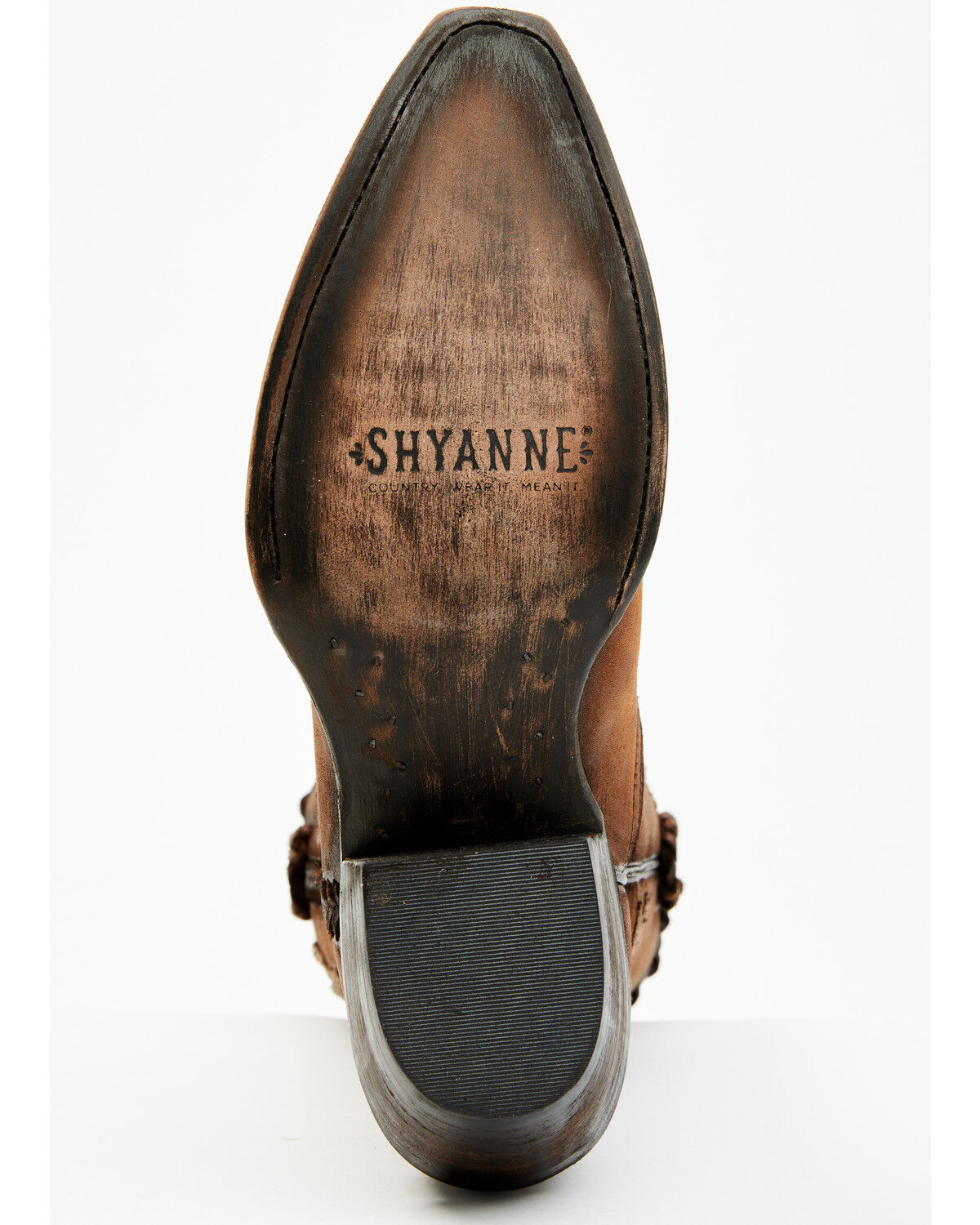 Image #7 - Shyanne Women's Amaryllis Western Boots - Snip Toe, Brown, hi-res
