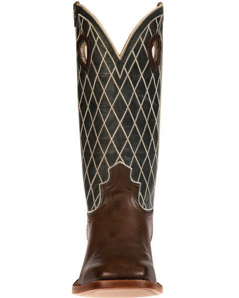 Image #5 - Twisted X Men's Rough Stock Western Boots - Broad Square Toe, Lt Brown, hi-res