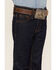 Cody James Boys' Dark Wash Slim Straight Stretch Jeans, Dark Wash, hi-res