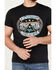Image #3 - Rock & Roll Denim Men's Pow Pow Rodeo Short Sleeve Graphic T-Shirt, Black, hi-res