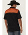 Image #4 - RANK 45&reg; Men's Barrier Color Block Short Sleeve Button-Down Polo Shirt, Black, hi-res