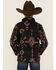Image #4 - Hooey Boys' Southwestern Print Softshell Jacket, Black, hi-res