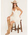 Image #2 - Miss Me Women's Hanky Hem Sleeveless Mini Dress, Off White, hi-res