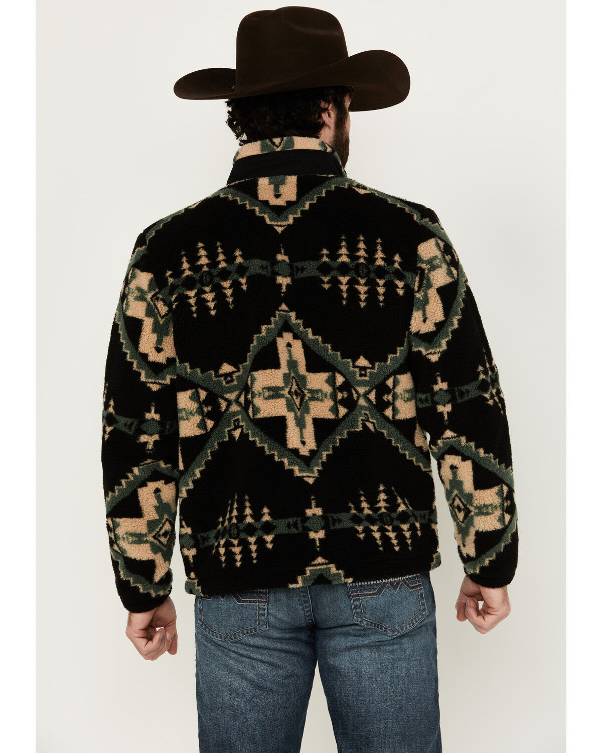 Image #4 - Pendleton Men's Tahuya Berber Canvas Jacket, Black, hi-res