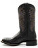 Image #3 - Cody James Men's Exotic Full-Quill Ostrich Western Boots - Broad Square Toe, Black, hi-res