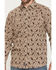 Image #3 - Moonshine Spirit&reg; Men's Pappy Paisley Corduroy Long Sleeve Snap Western Shirt, Tan, hi-res