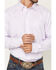 Image #3 - Wrangler X Cody Johnson Men's Geo Print Long Sleeve Button-Down Western Shirt, Light Purple, hi-res