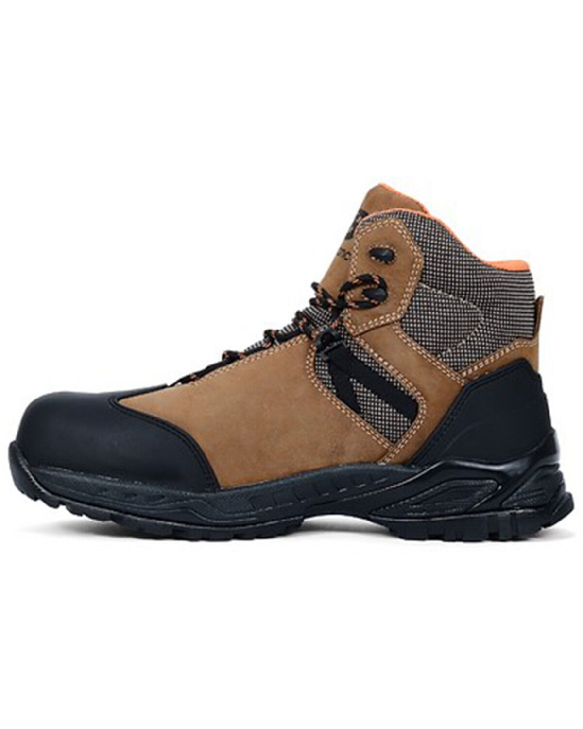 Image #3 - New Balance Men's Allsite Lace-Up Waterproof Work Boots - Composite Toe, Brown, hi-res