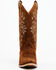 Image #4 - Shyanne Women's Bambi Suede Western Boots - Snip Toe , Brown, hi-res