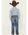 Image #3 - Wrangler 20X Little Boys' Dark Wash Slim Bootcut Stretch Denim Jeans, Dark Wash, hi-res