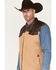Image #2 - Cody James Men's River Oaks Rancher Vest, Lt Brown, hi-res
