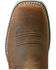 Image #4 - Ariat Women's Anthem Waterproof Western Boots - Broad Square Toe , Brown, hi-res