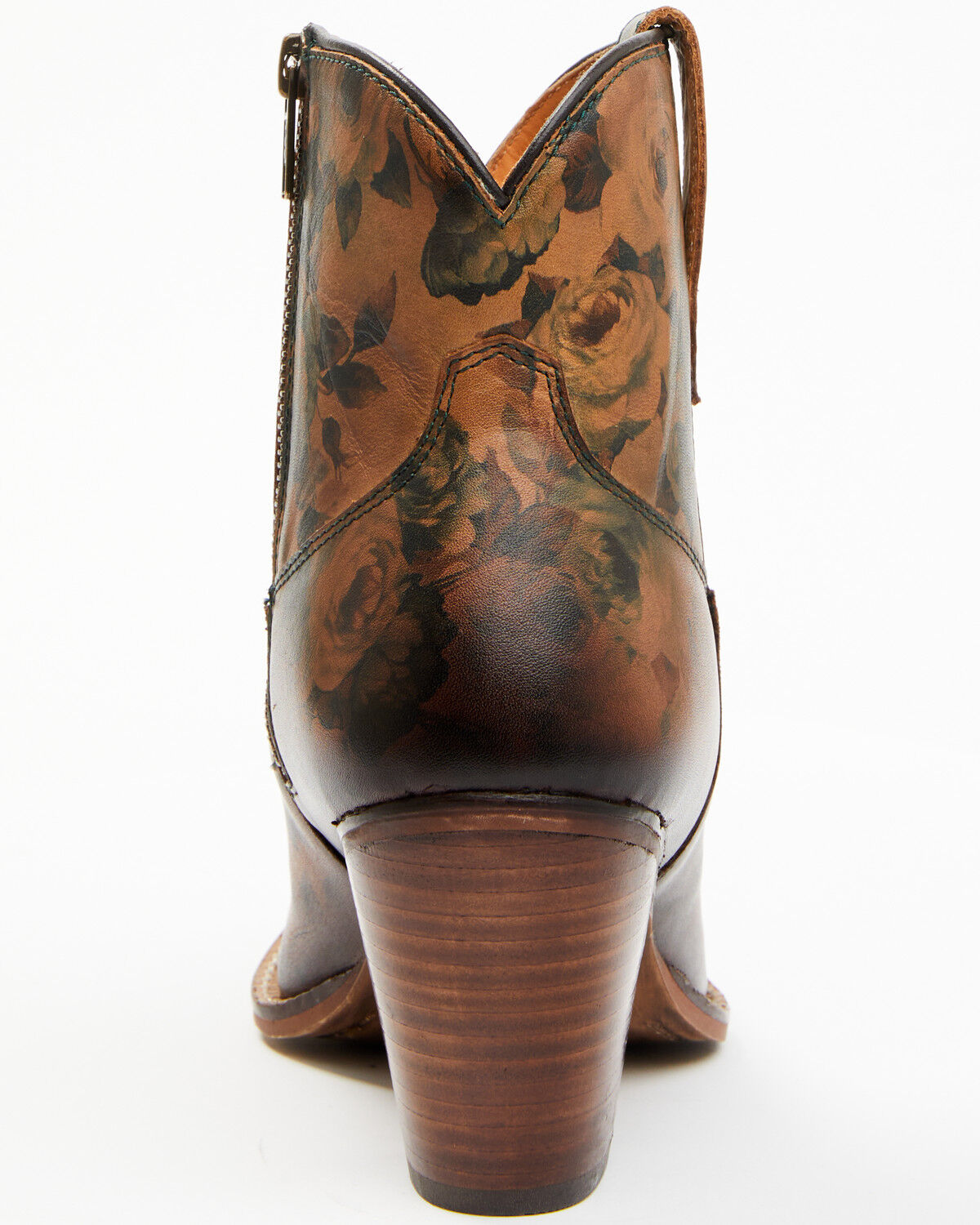 Image #5 - Shyanne Women's Libby Western Booties - Round Toe, Brown, hi-res