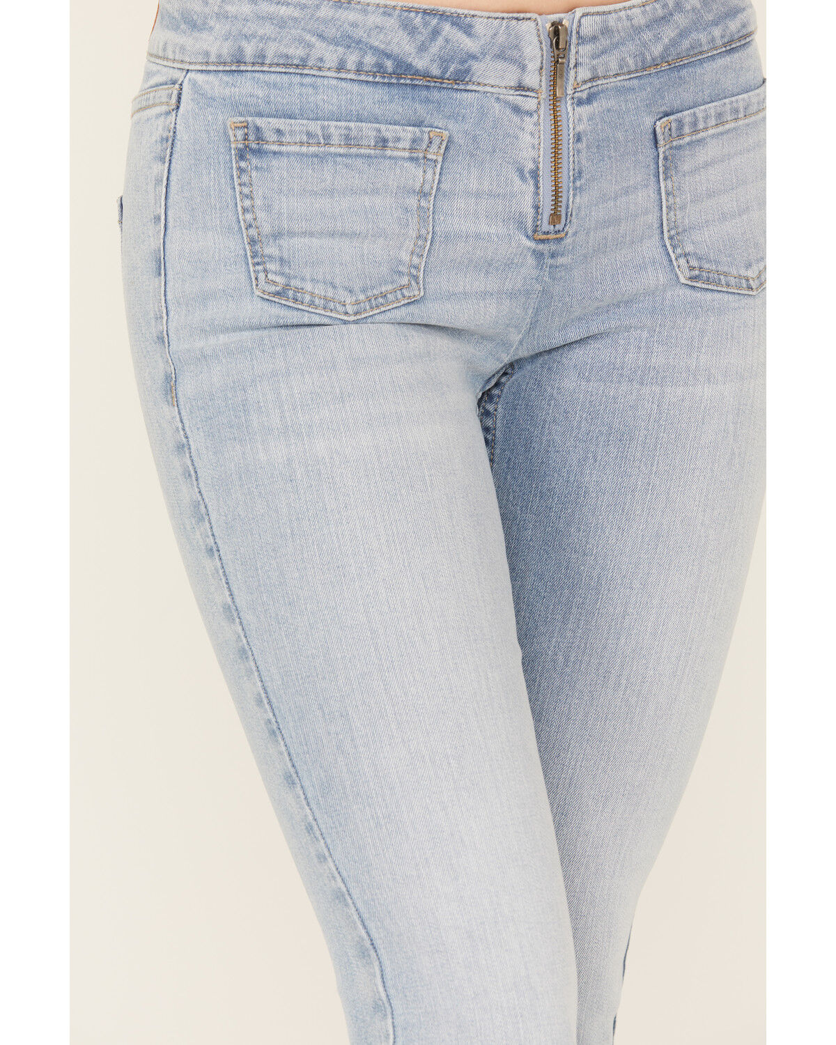 Image #2 - Shyanne Women's Desert Lily Light Wash Low Rise Bootcut Jeans, Light Wash, hi-res