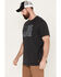 Image #2 - Hawx Men's Graphic Short Sleeve T-Shirt, Black, hi-res