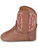 Image #3 - Justin Infant Boys' Baby Canter Western Boots - Broad Square Toe, Brown, hi-res