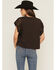 Image #4 - Originality Women's American Rodeo Lace Short Sleeve Graphic Tee, Brown, hi-res