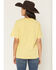 Image #4 - Cleo + Wolf Women's Ticket Stub Short Sleeve Graphic Boyfriend Tee, Light Green, hi-res