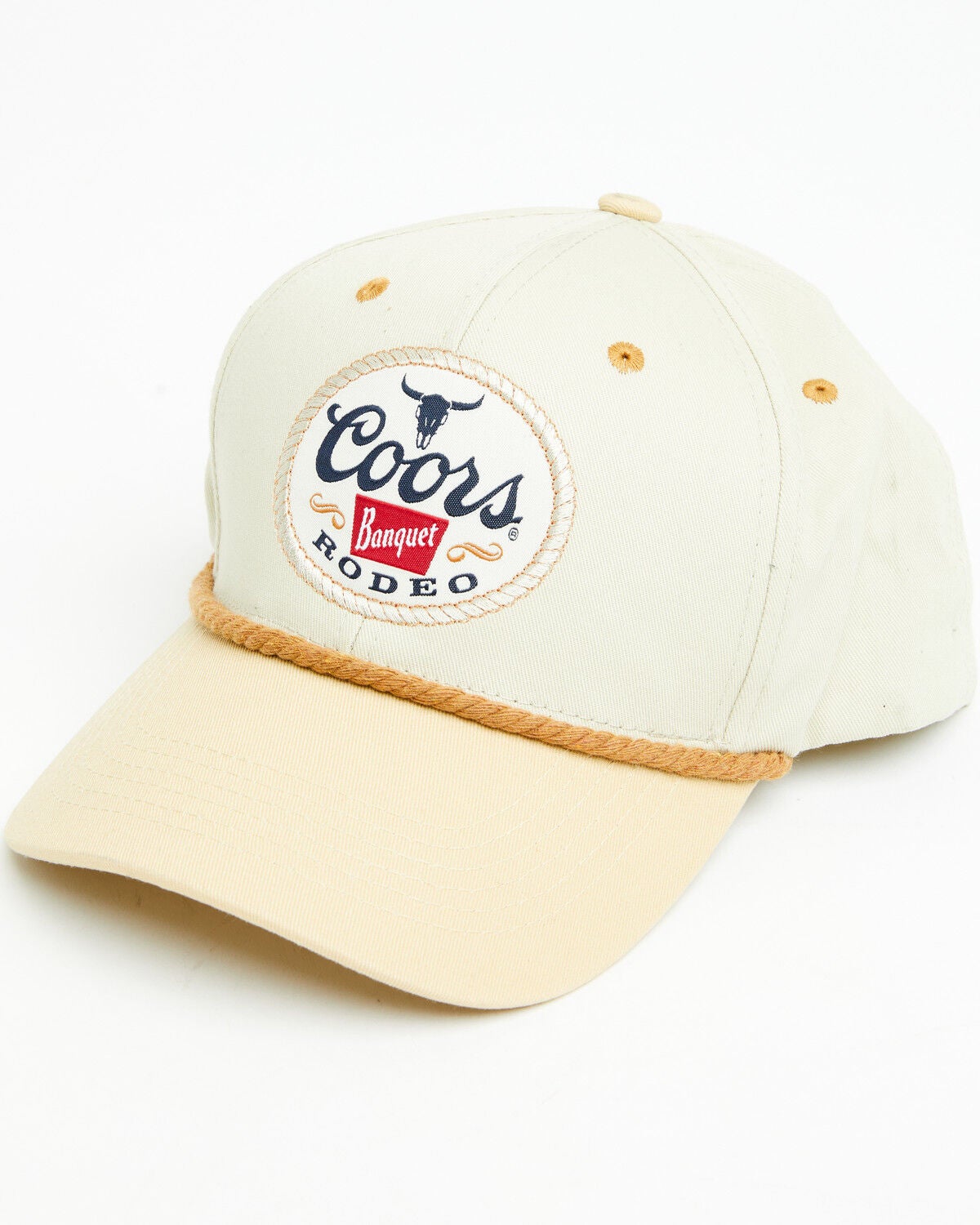 Coors Men's Rodeo Coors Banquet Ball Cap, Cream, hi-res