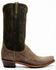 Image #2 - Lucchese Men's Distressed Shell Cowhide Western Boots - Snip Toe, Beige/khaki, hi-res