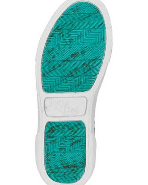 Image #7 - Reba by Justin Women's Alice Cowgirl Print Casual Slip-On Shoe, Turquoise, hi-res