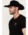 Image #2 - RANK 45® Men's Southwestern Print Bull Logo Short Sleeve Graphic T-Shirt , Black, hi-res