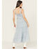 Image #4 - Show Me Your Mumu Women's Light Wash Lainey Sleeveless Denim Midi Dress, Light Wash, hi-res
