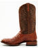 Image #3 - Cody James Men's Brandy Genuine Ostrich Exotic Western Boots - Broad Square Toe, Red, hi-res
