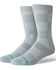 Image #1 - Stance Men's Down And Out Crew Socks, Blue, hi-res