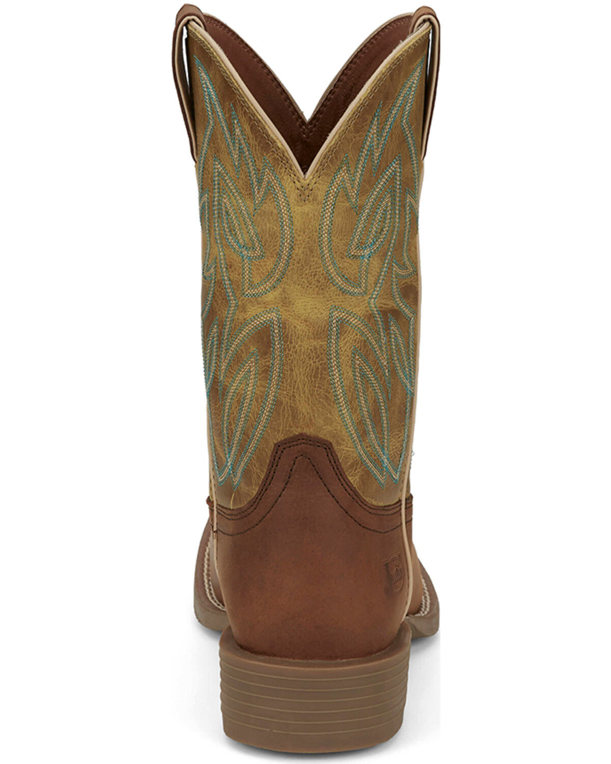 Image #5 - Justin Men's 11" Canter Western Boots - Broad Square Toe, Brown, hi-res