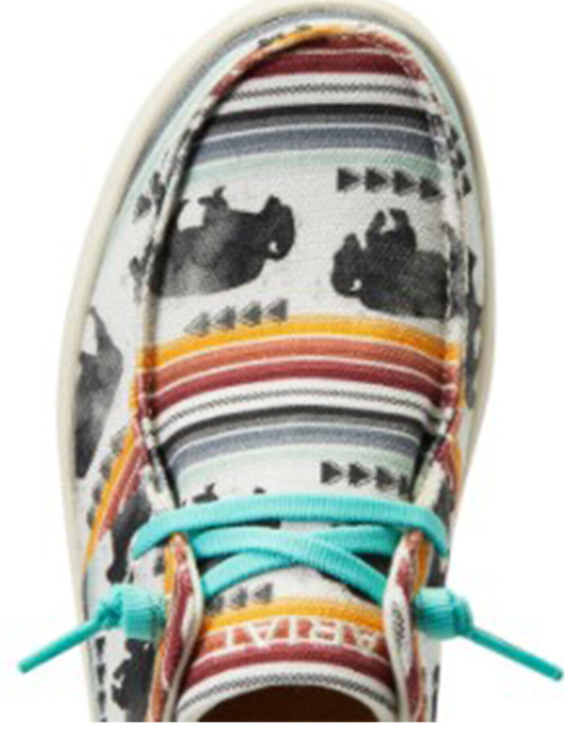 Image #4 - Ariat Women's Buffalo Print Full Vamp FLX Foam Lace-Up Casual Hilo - Moc Toe, Multi, hi-res