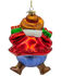 Image #3 - Kurt Adler Noble Gems™ Glass Western Santa Ornament, Multi, hi-res