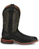 Image #2 - Justin Men's Poston Western Boots - Broad Square Toe , Black, hi-res