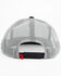 RopeSmart Men's Gray Patch Flat Mesh-Back Trucker Cap , Grey, hi-res