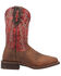 Dan Post Men's Killeen Western Performance Boots - Broad Square Toe, Distressed Brown, hi-res