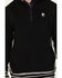 Image #3 - RANK 45® Men's Bring it 1/4 Zip Pullover, Black, hi-res
