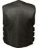 Image #2 - Milwaukee Leather Men's SWAT Style Zipper Front Vest - Big , Black, hi-res