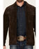 Image #3 - Cody James Men's Suede Hermitage Cromwell 2.0 Jacket, Dark Brown, hi-res