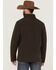 Image #4 - RANK 45® Men's Rodeo Southwestern Logo Sleeve Zip-Front Softshell Jacket , Brown, hi-res