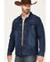 Image #3 - Cody James Men's Coasting Medium Wash Unlined Denim Jacket, Medium Wash, hi-res